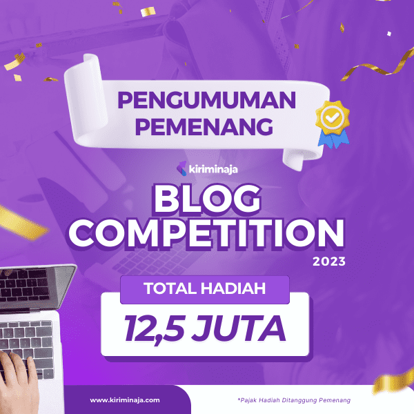 Pengumuman Pemenang KiriminAja Blog Competition 20